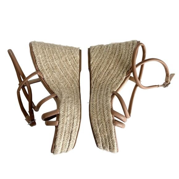 BP Women's Cohan Tan Espadrille Platform Wedge
Sandals Size 8.5 - Picture 3 of 6